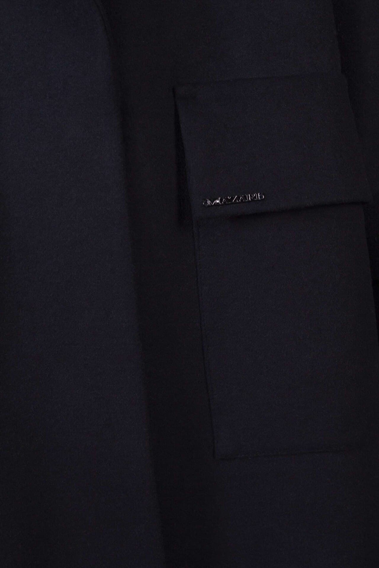 пальто-трапеция длины макси