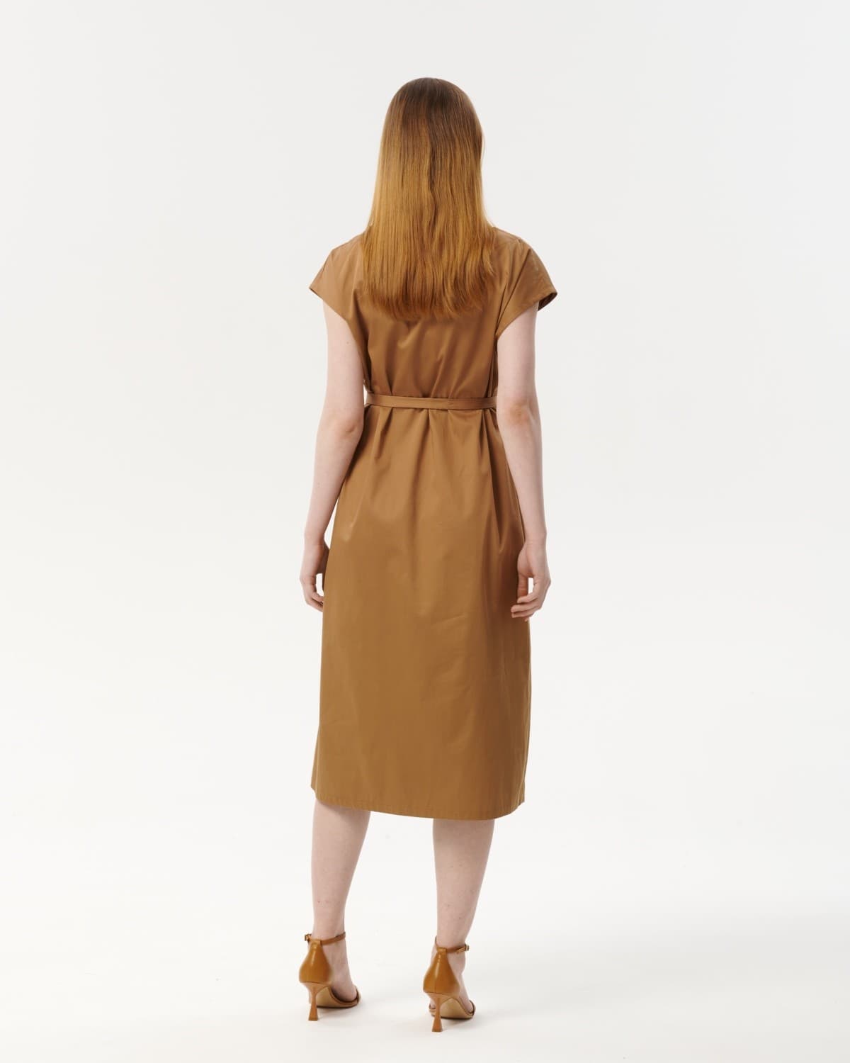 платье из смесового хлопка