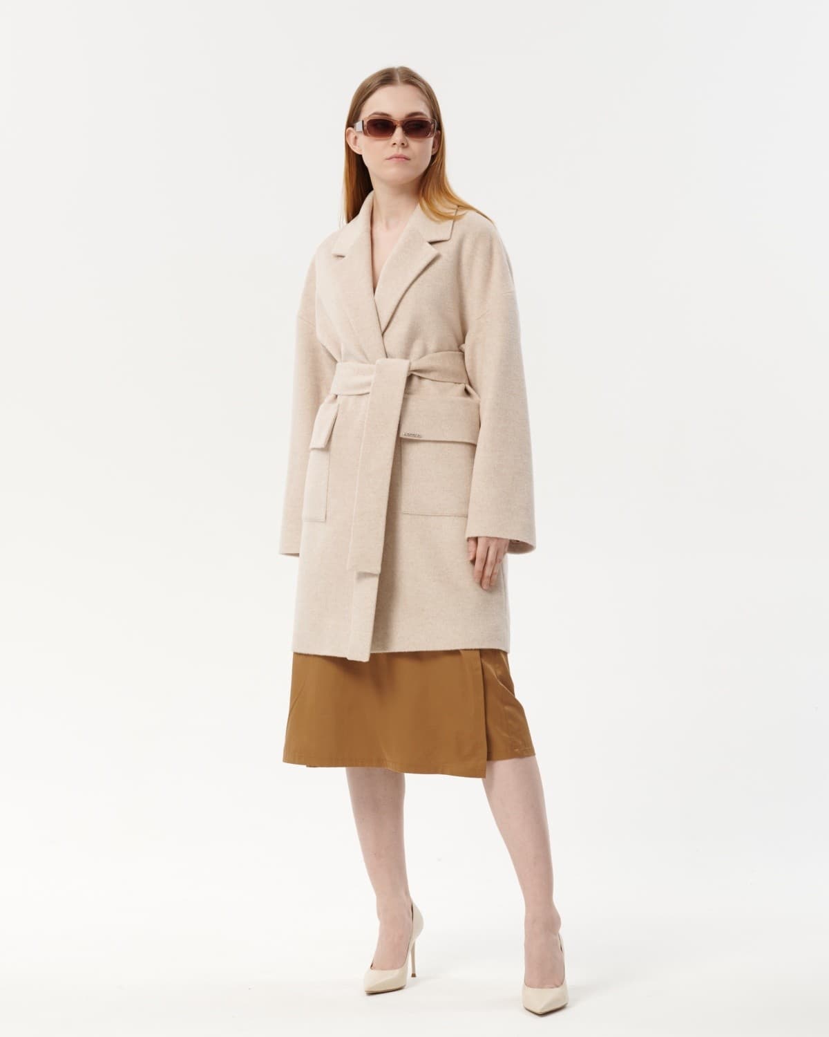 полупальто из премиальной шерсти