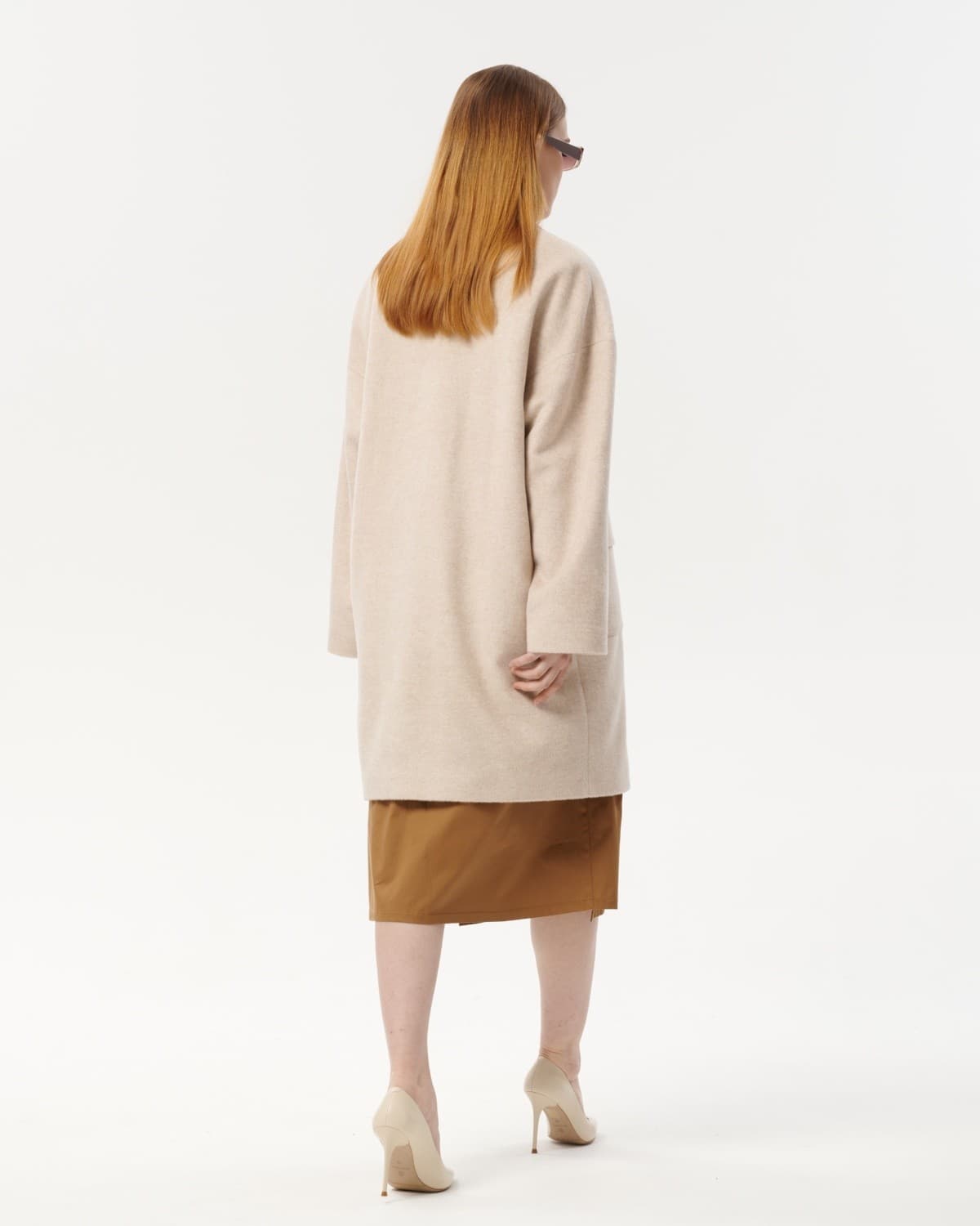 полупальто из премиальной шерсти