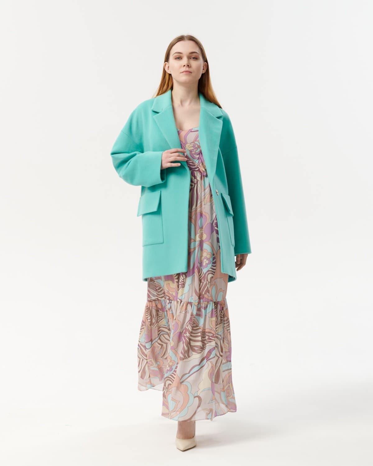 полупальто из премиальной шерсти