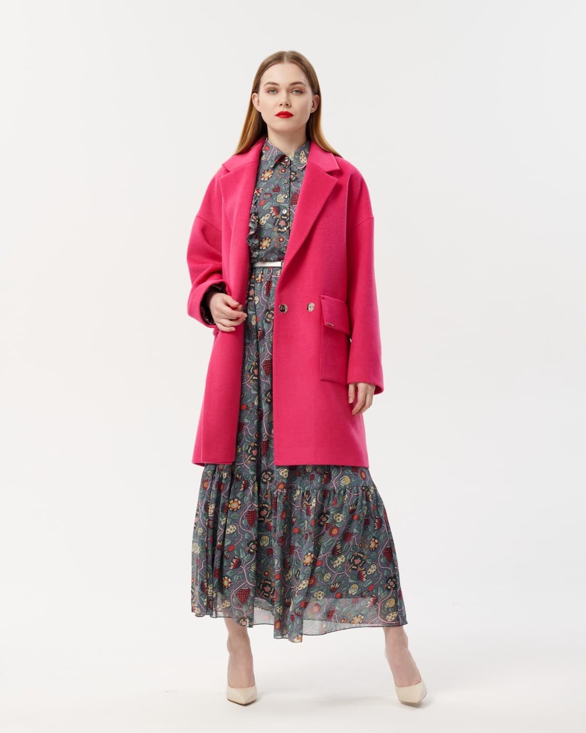 полупальто из премиальной шерсти