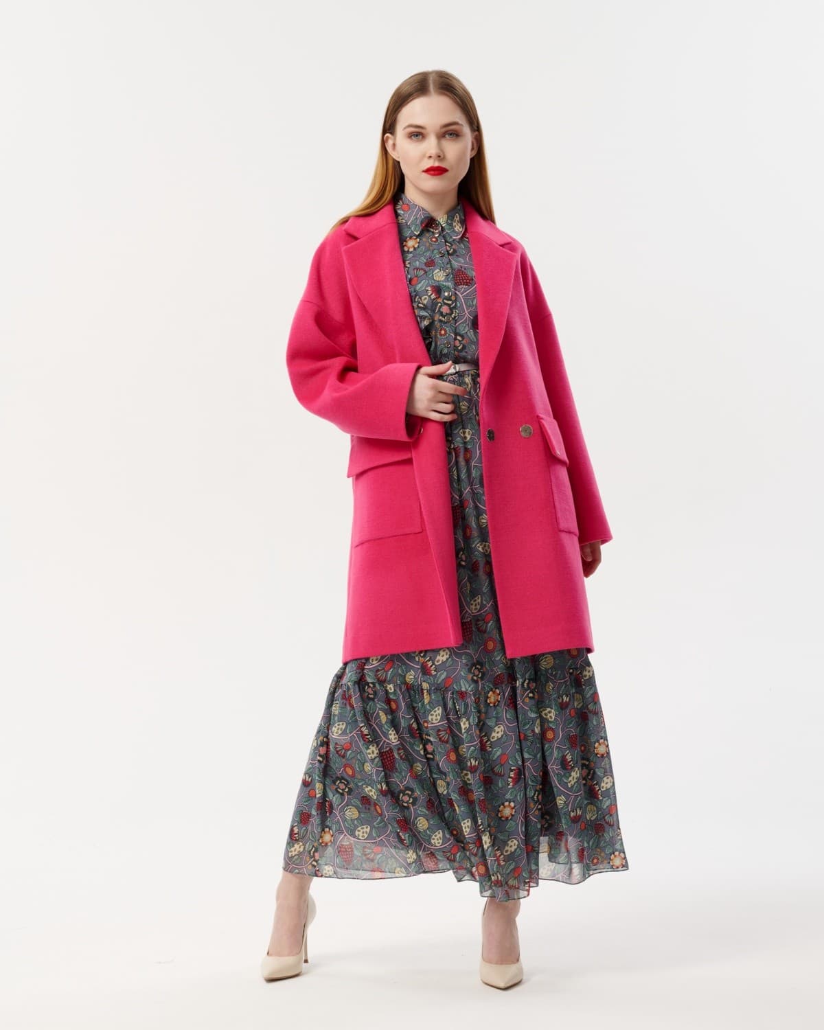 полупальто из премиальной шерсти