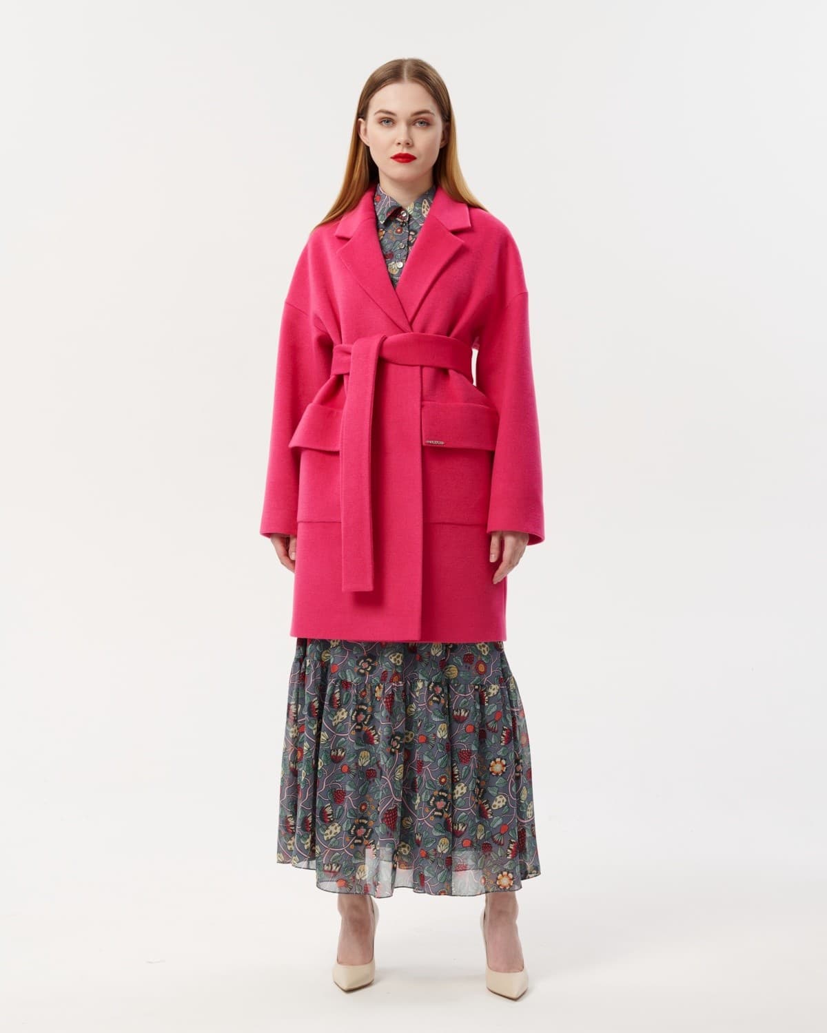 полупальто из премиальной шерсти