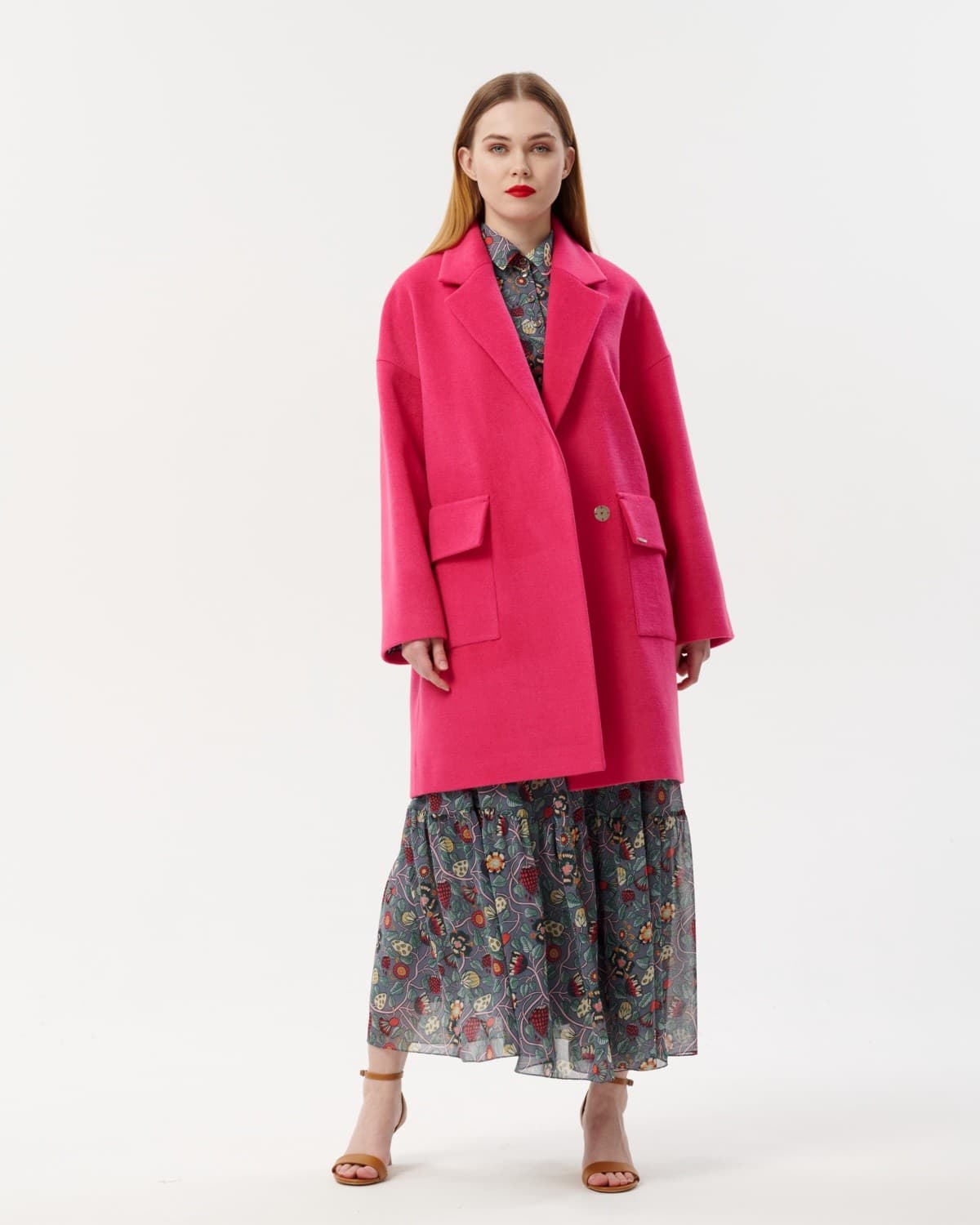 полупальто из премиальной шерсти