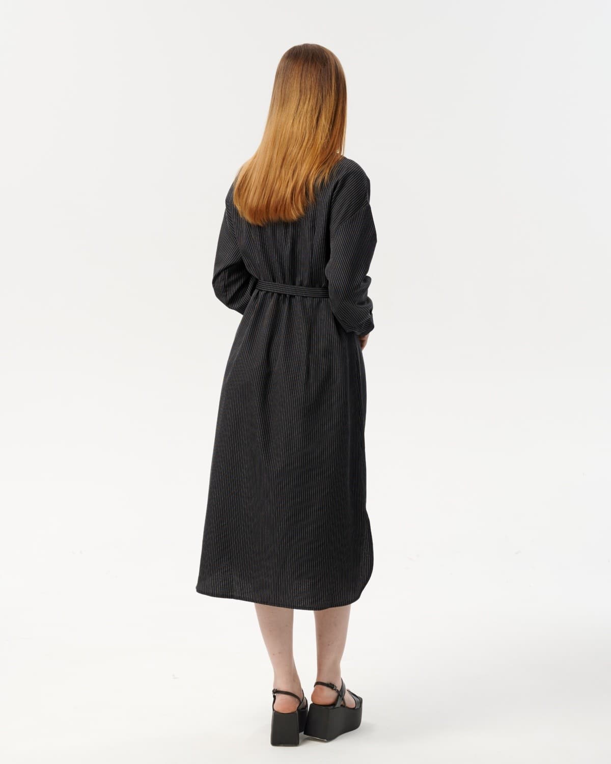 платье в полоску