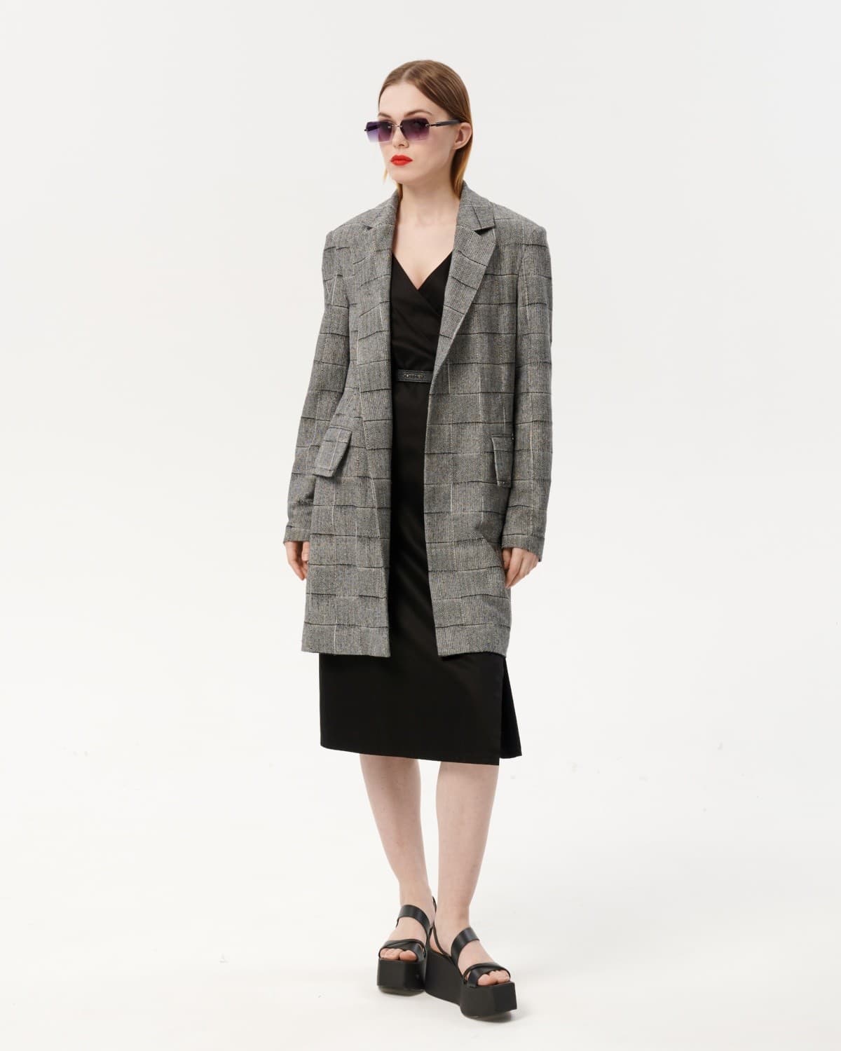 удлиненный жакет