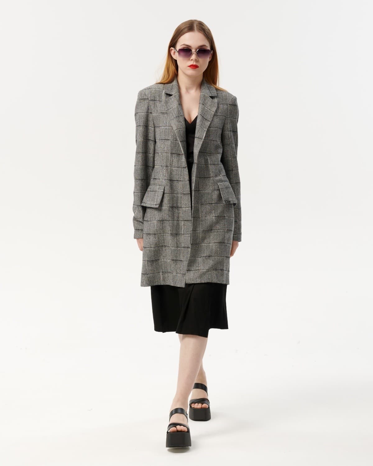 удлиненный жакет