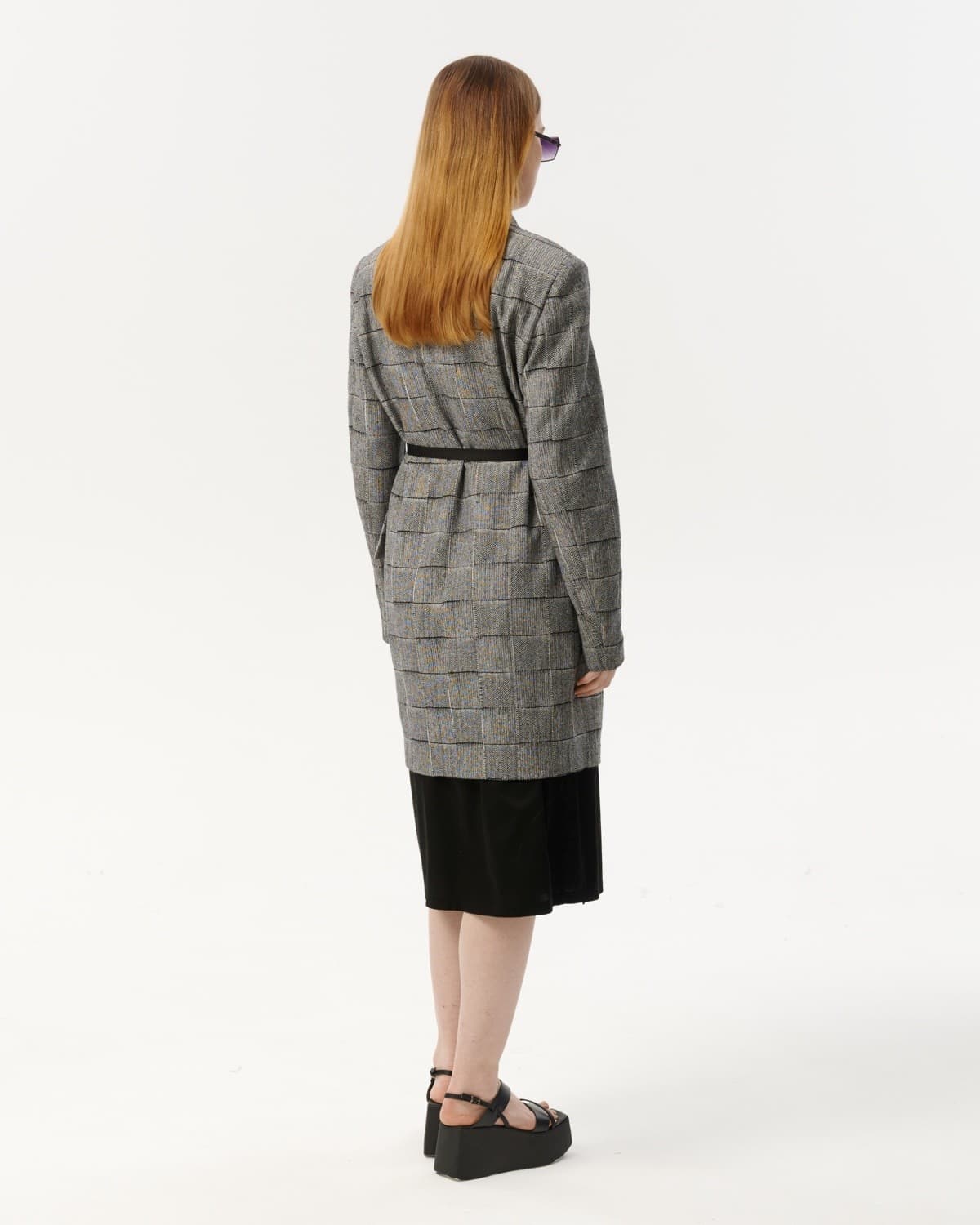 удлиненный жакет