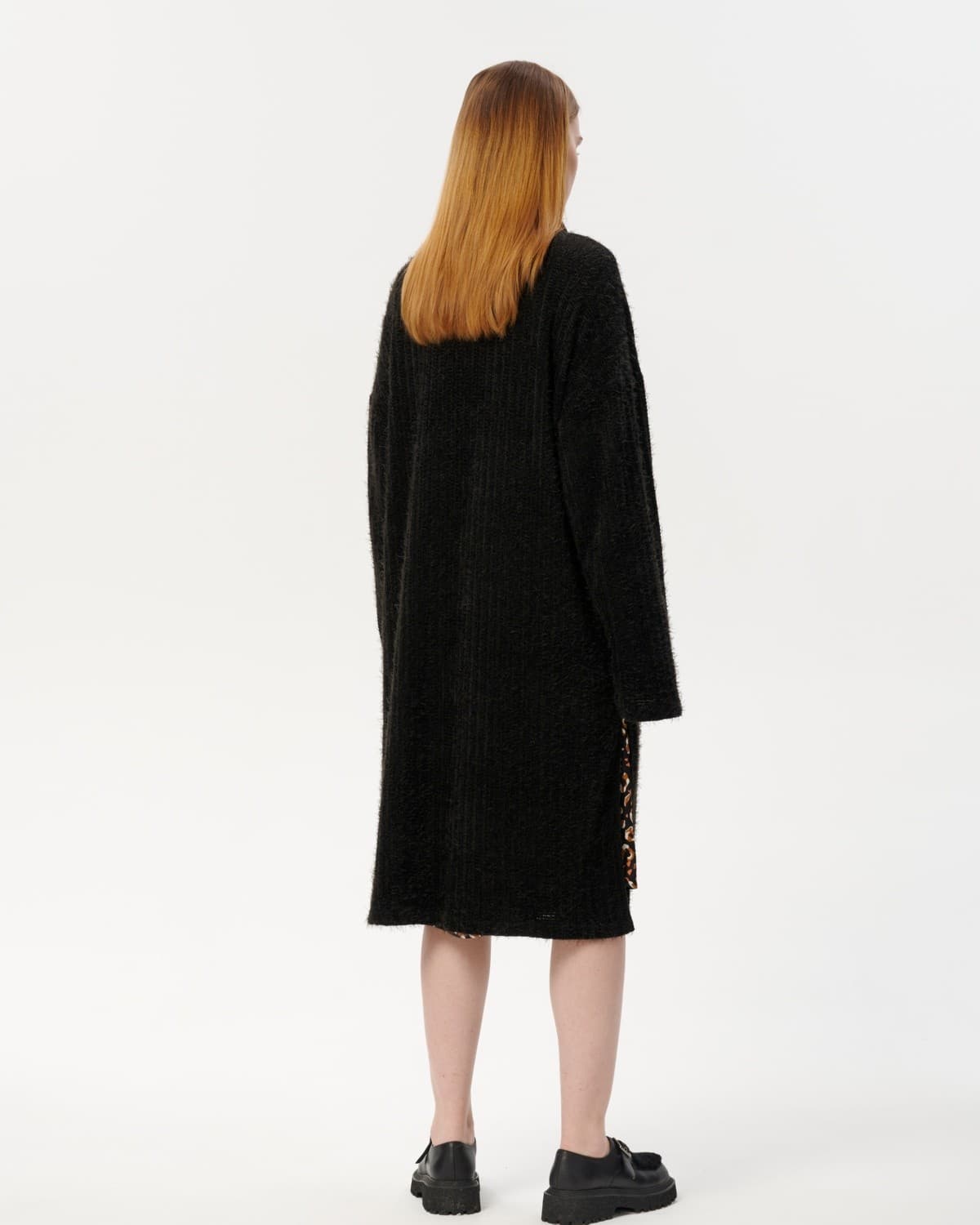 кардиган крупной вязки