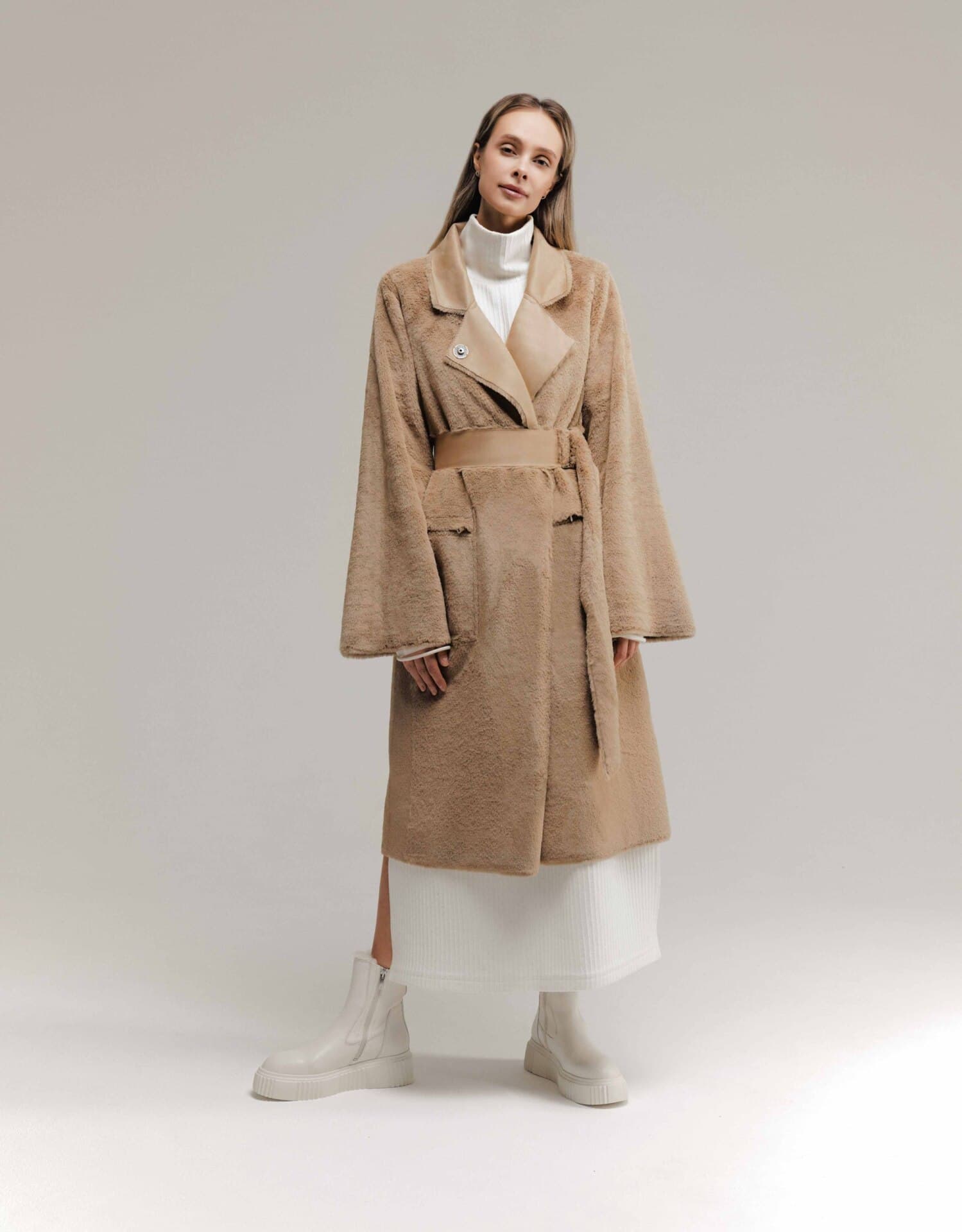 двусторонняя дубленка