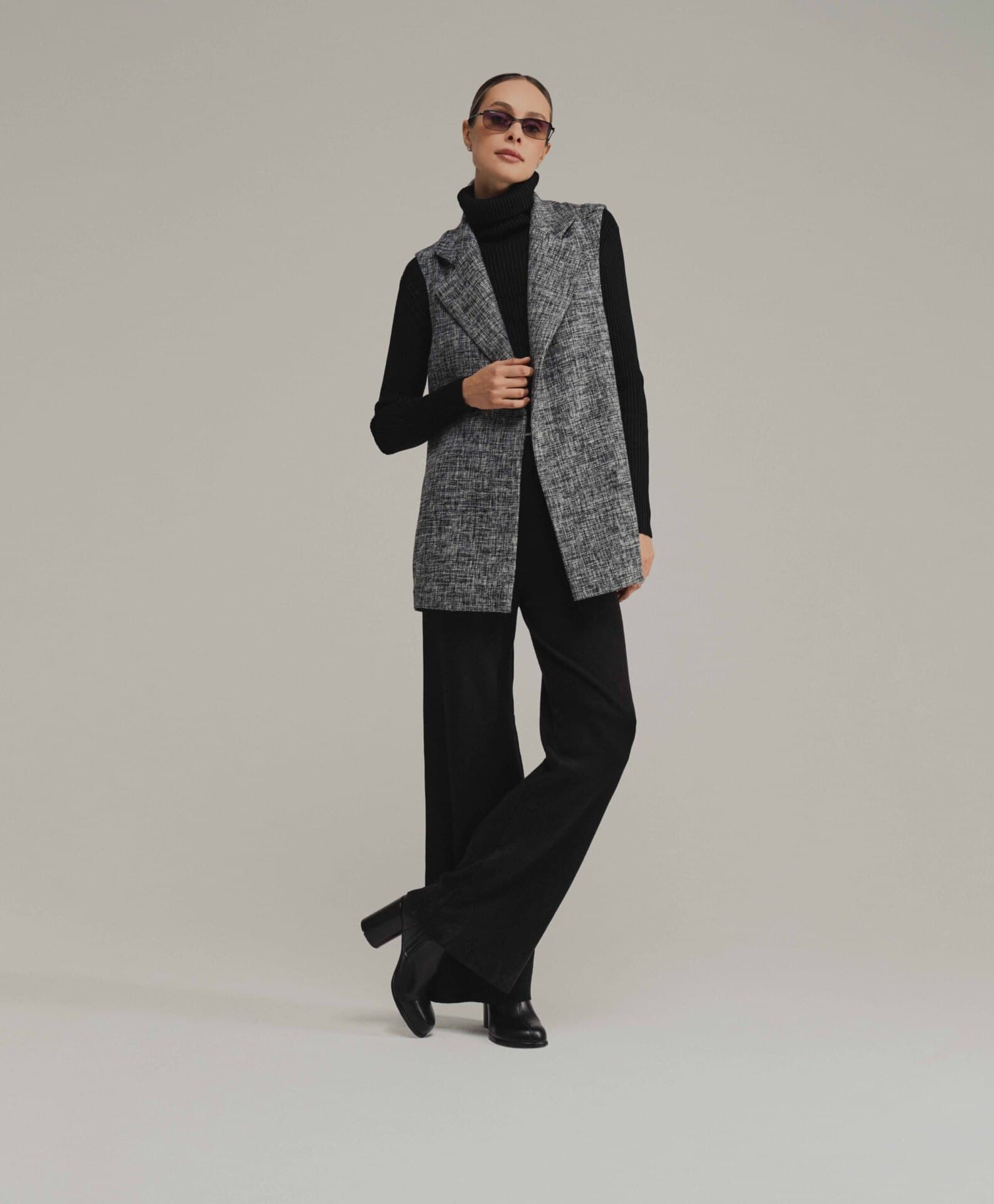 комплект пальто + жилет