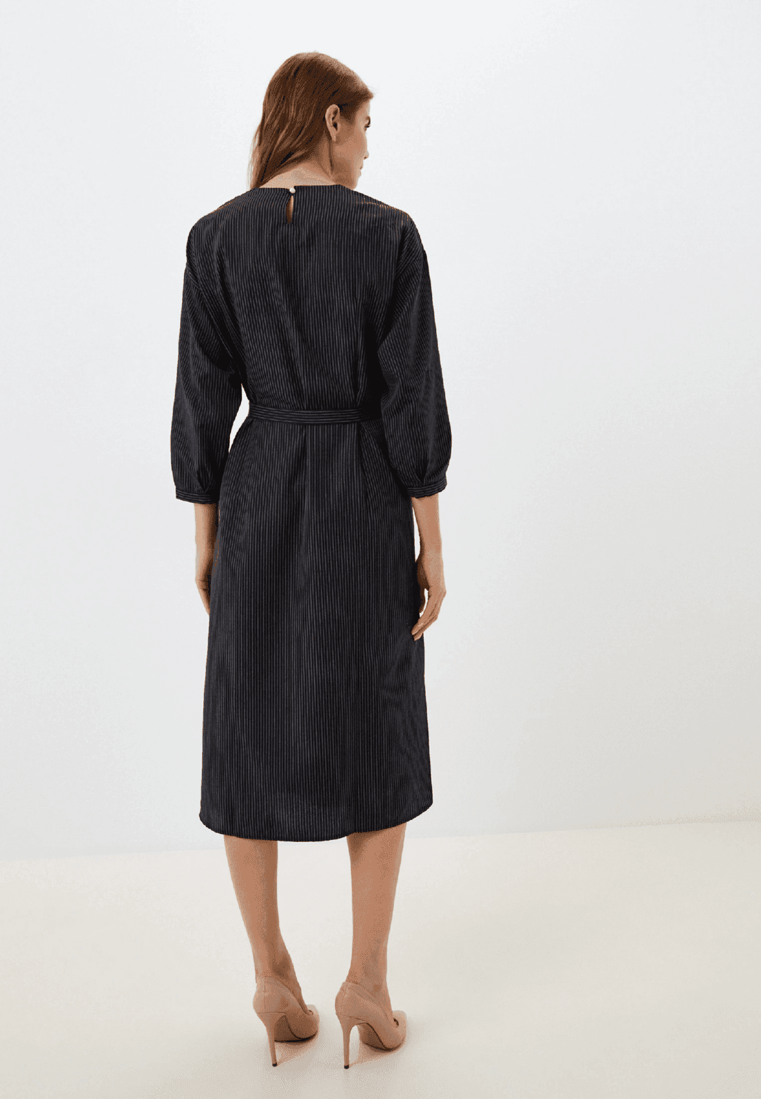 платье в полоску