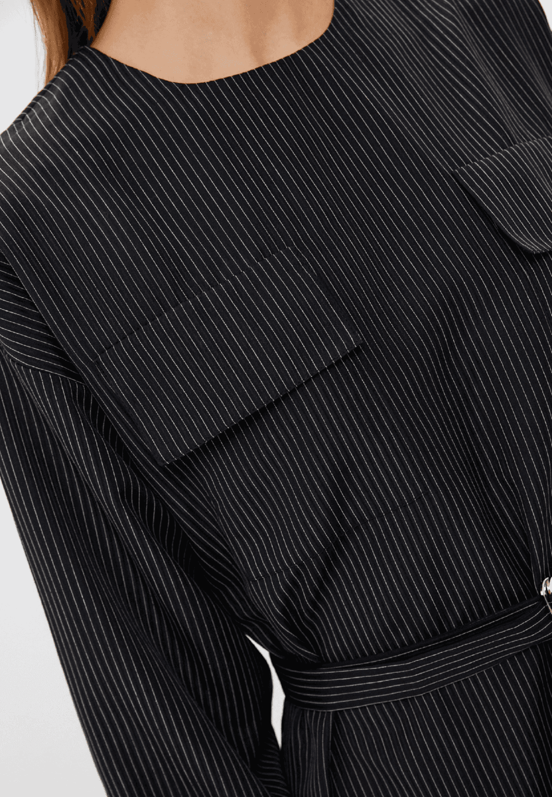 платье в полоску