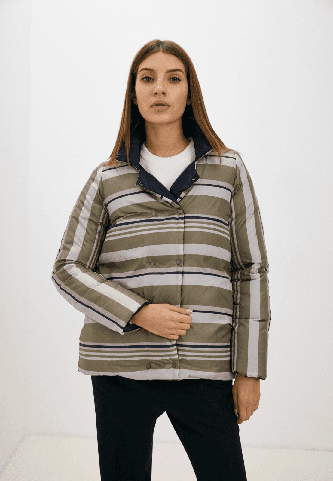 двусторонняя демисезонная куртка