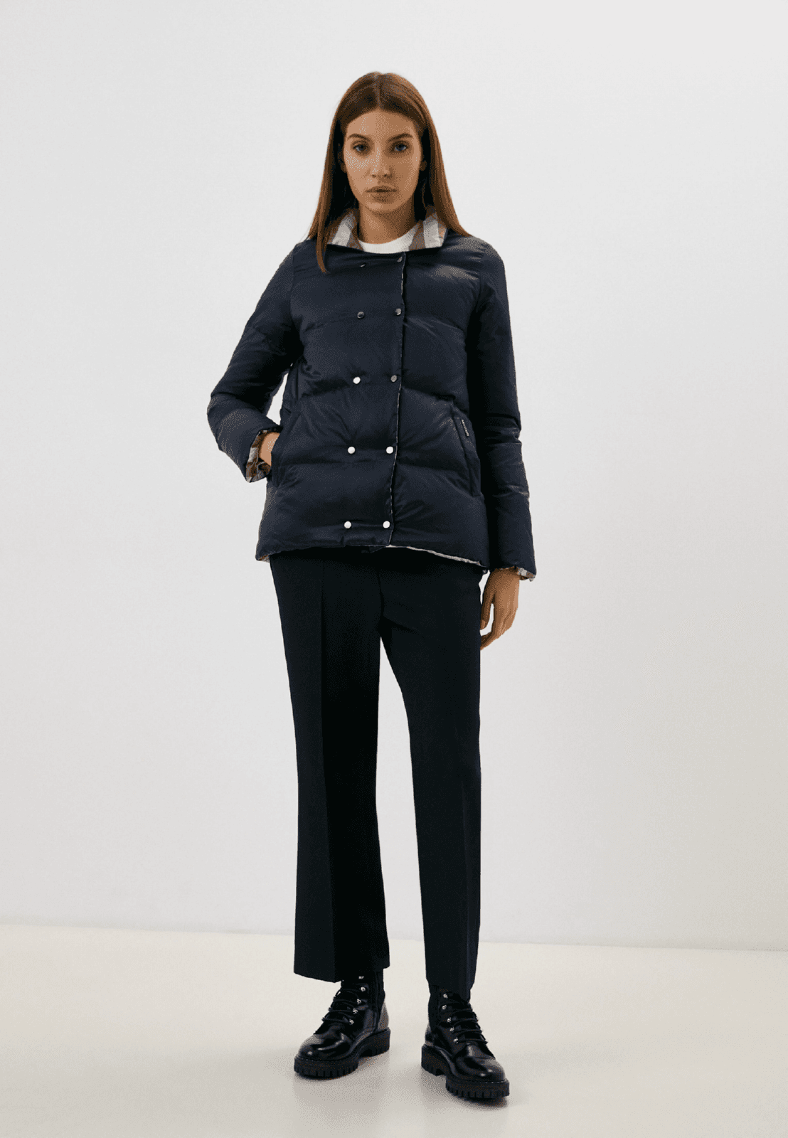 двусторонняя демисезонная куртка