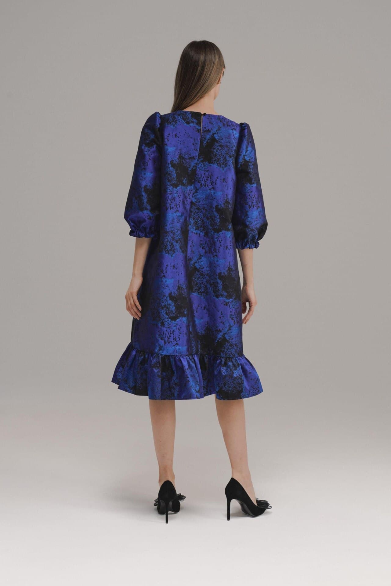 вечернее платье а-силуэта