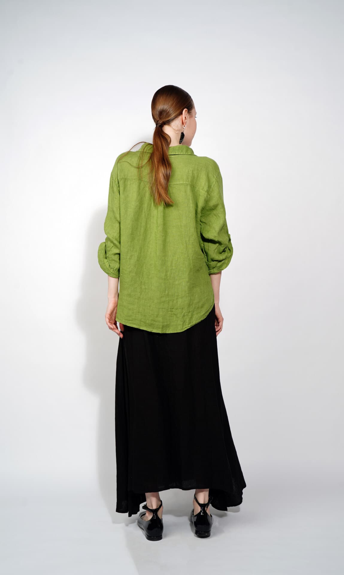 льняная юбка