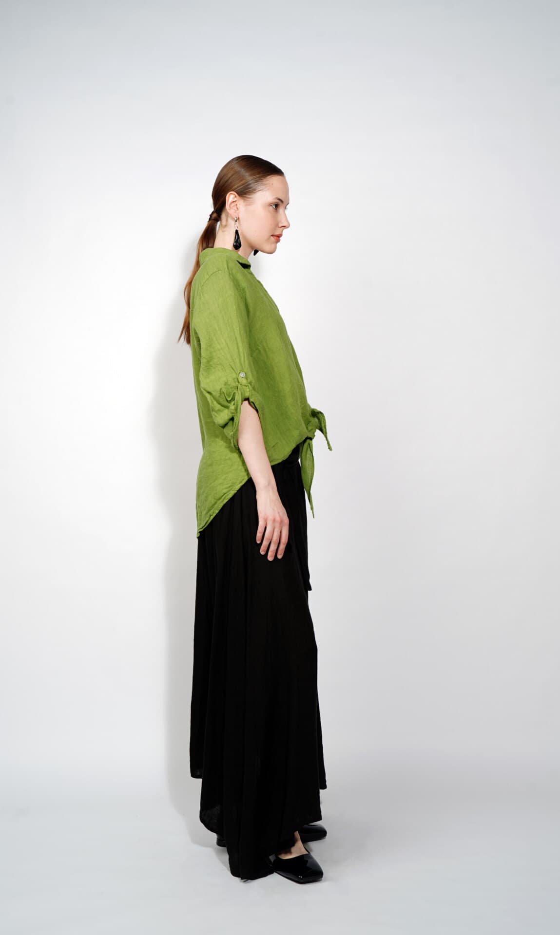 льняная юбка