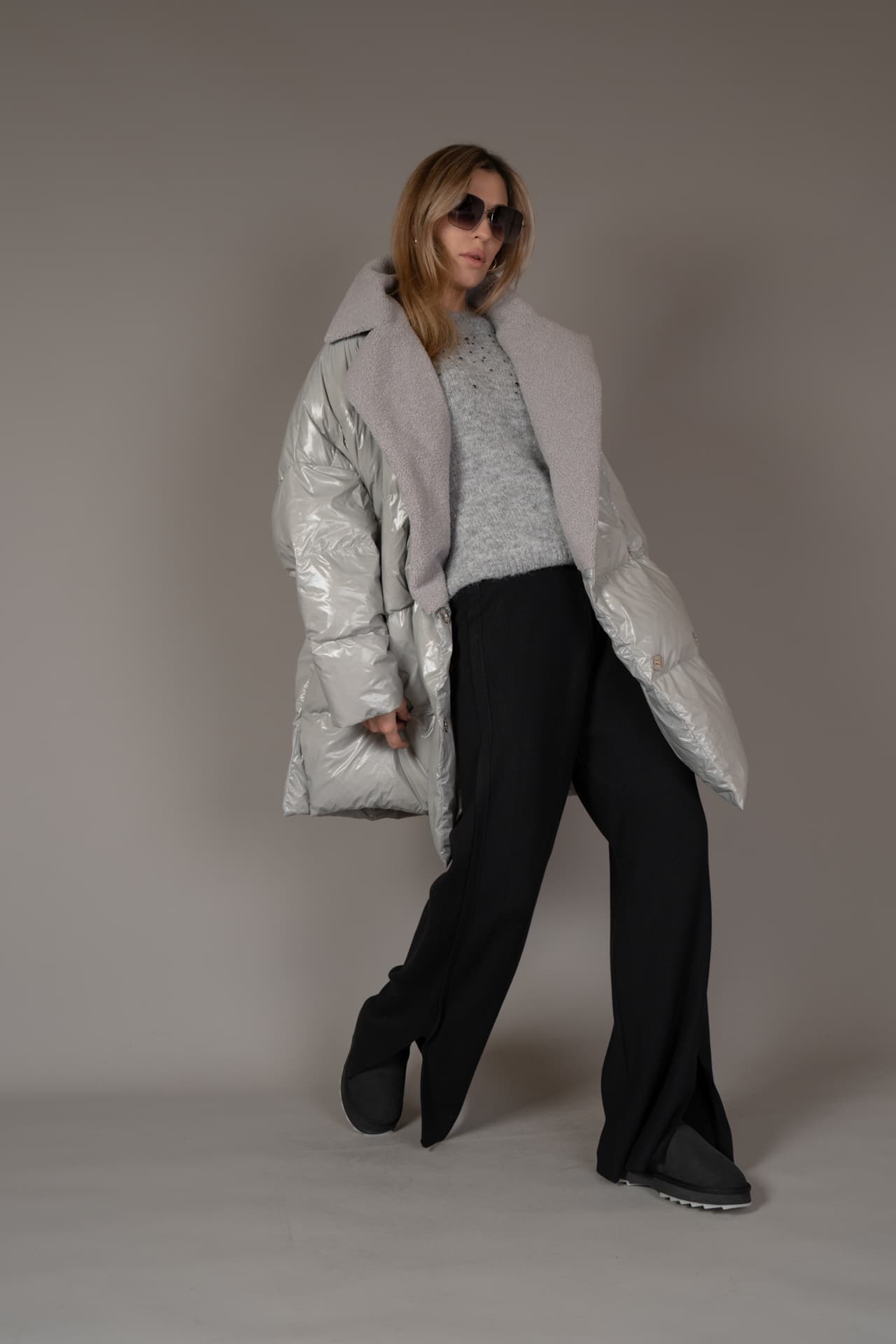 Пуховое пальто