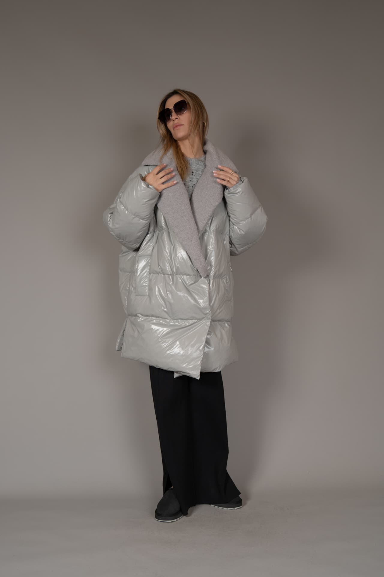 Пуховое пальто