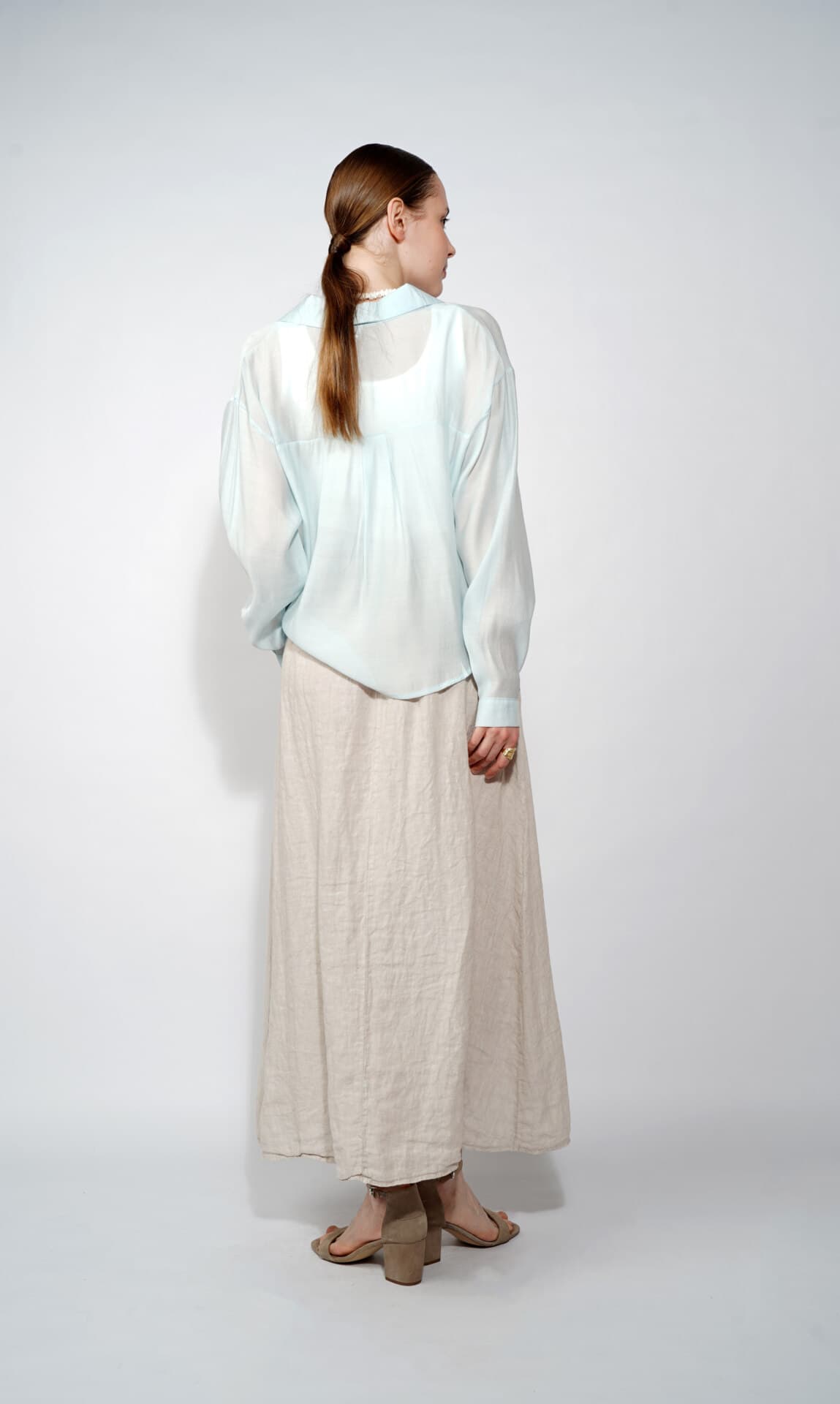 льняная юбка