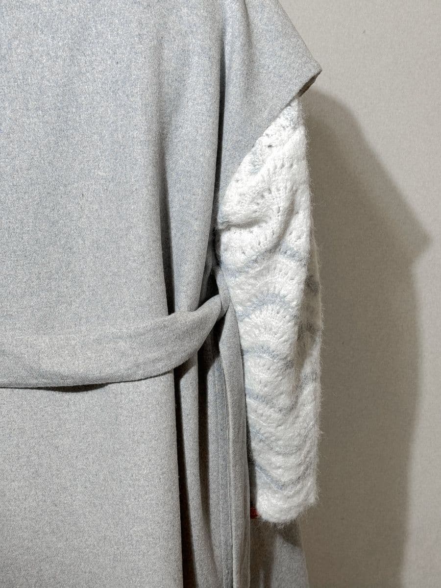 двусторонний жилет макси