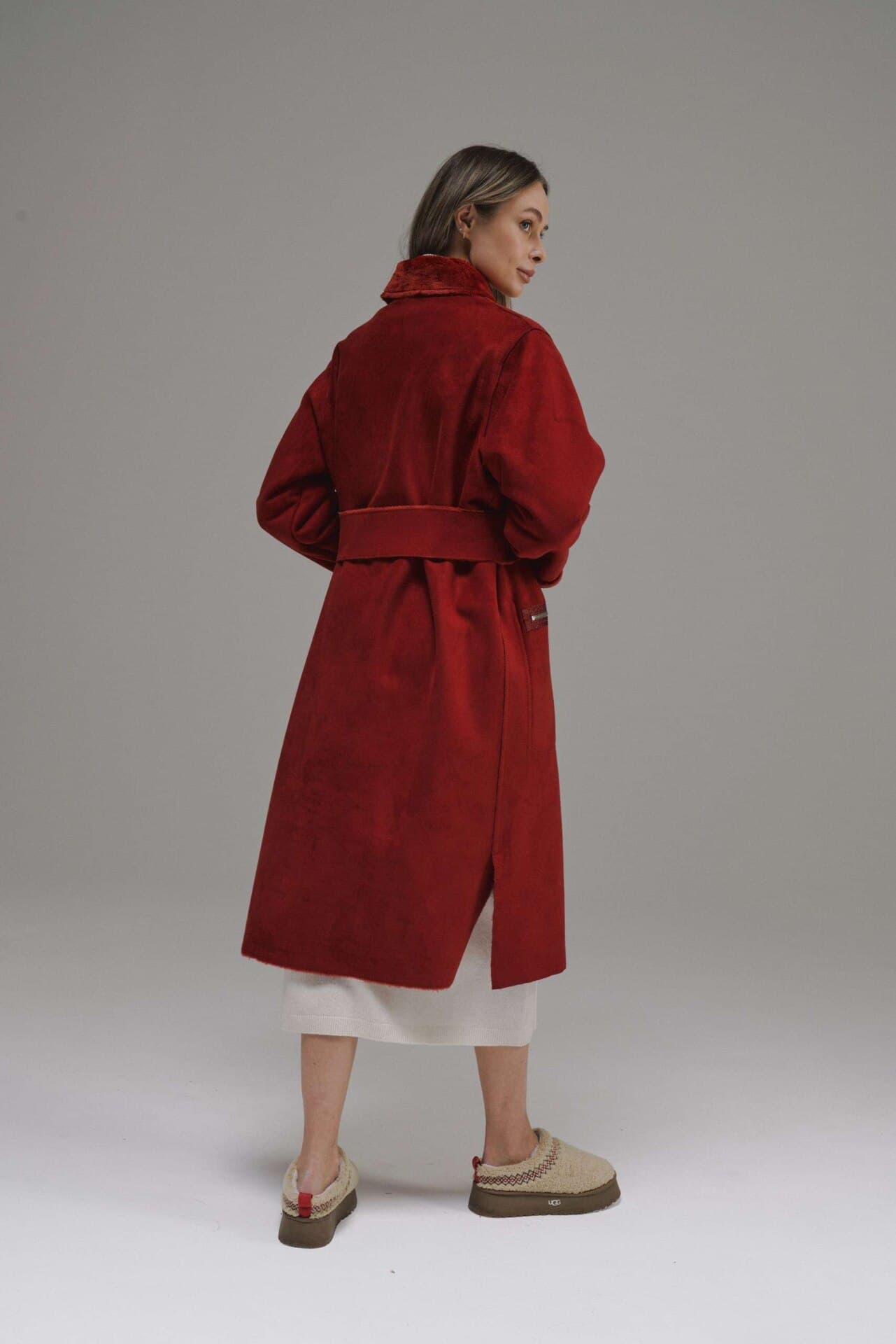 двусторонняя дубленка