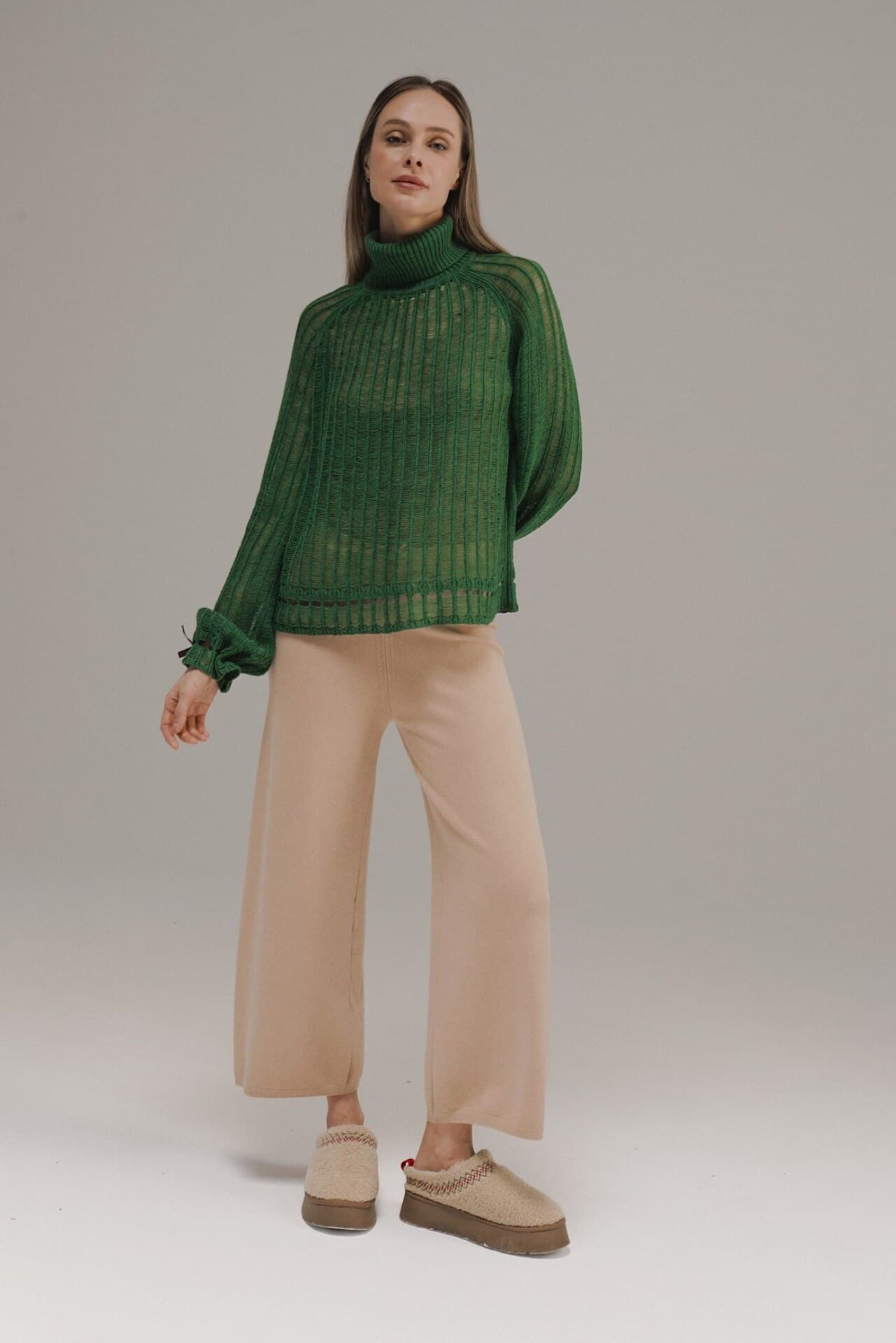 ажурный свитер