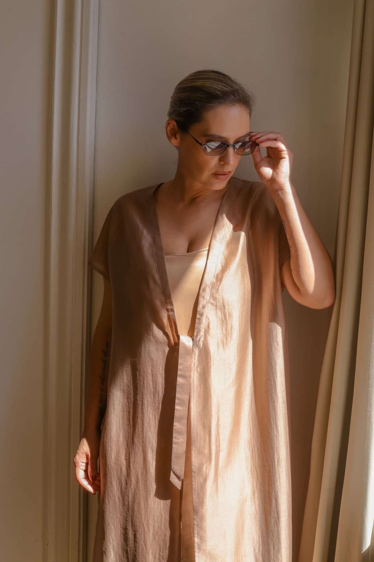 кардиган-накидка