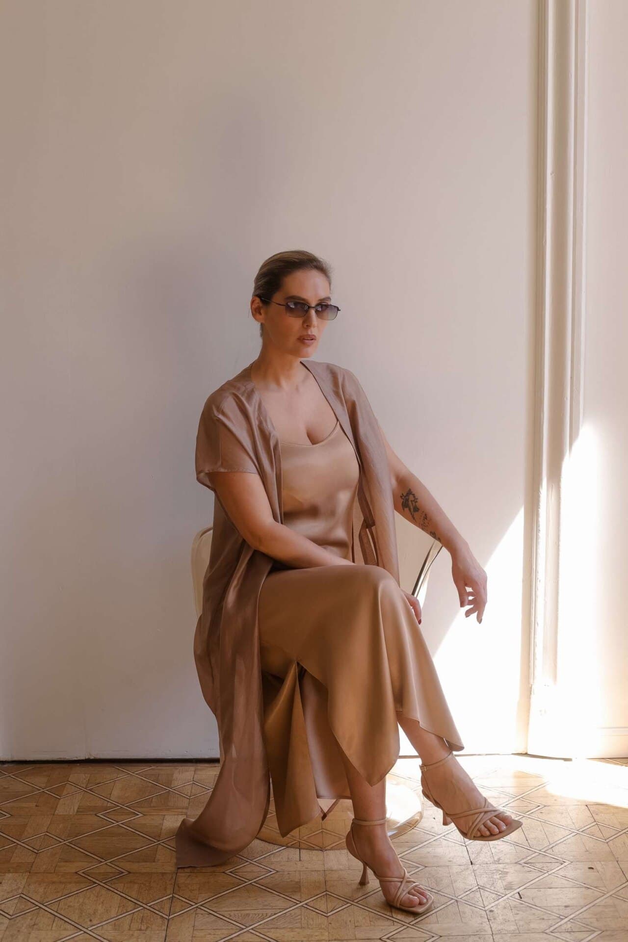 кардиган-накидка