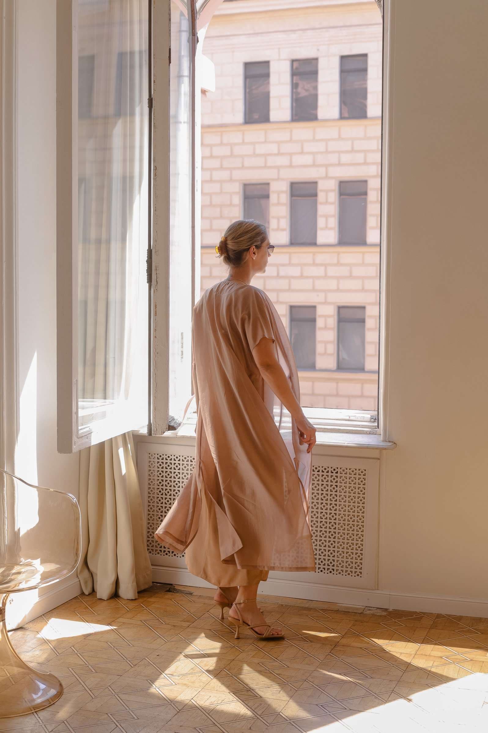 кардиган-накидка