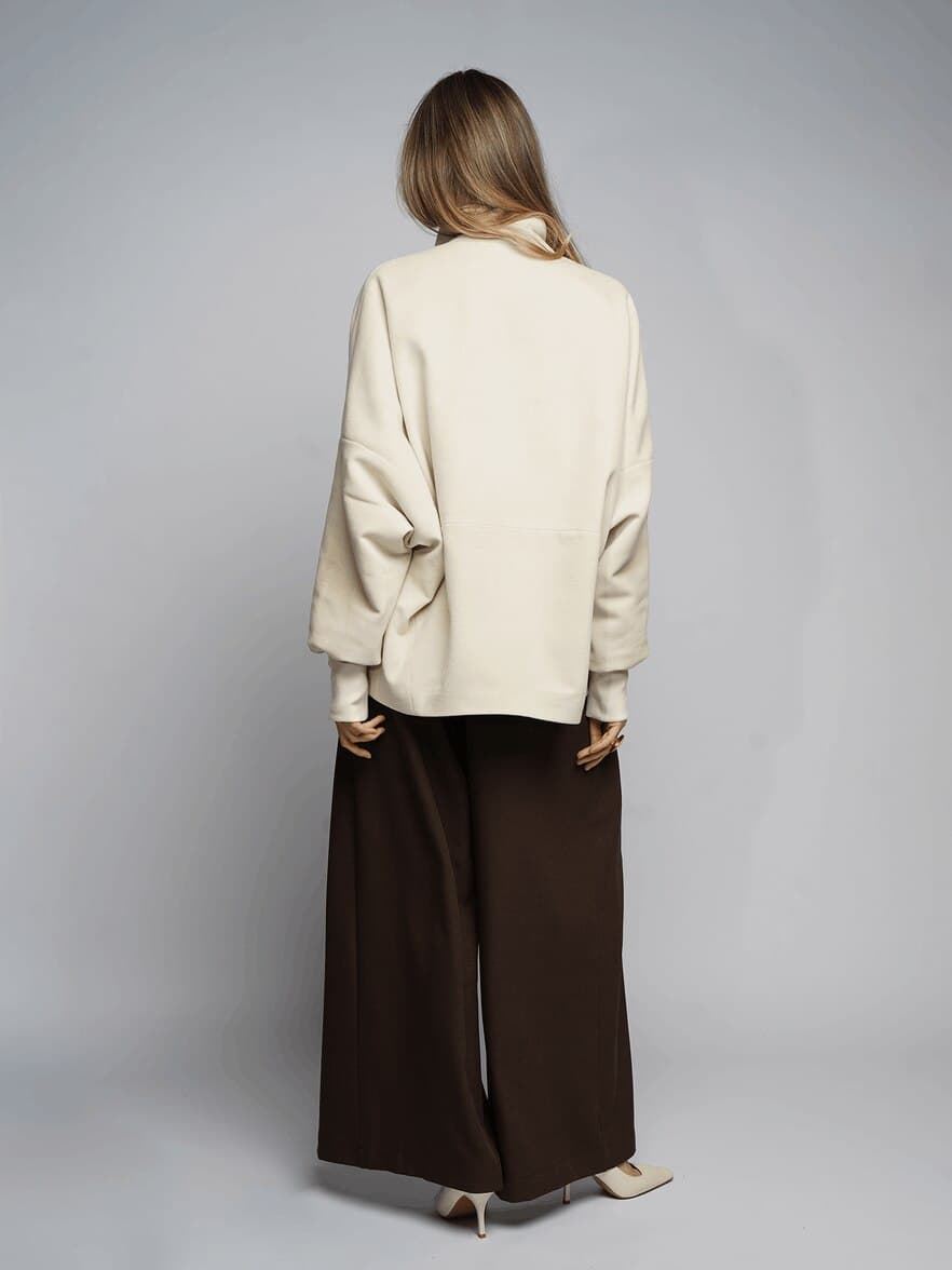 кашемировое полупальто