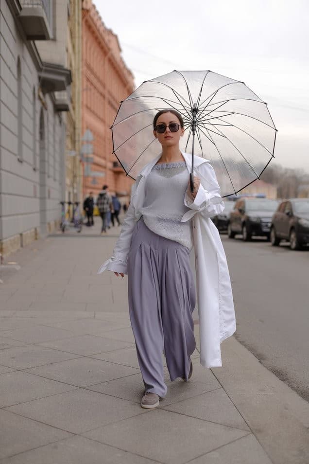 брюки палаццо