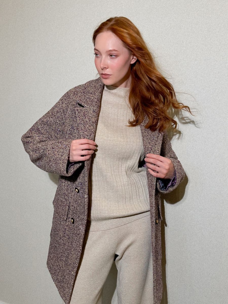 классическое полупальто