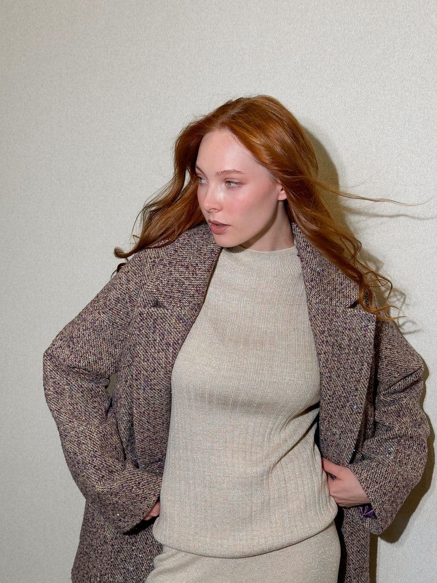 классическое полупальто