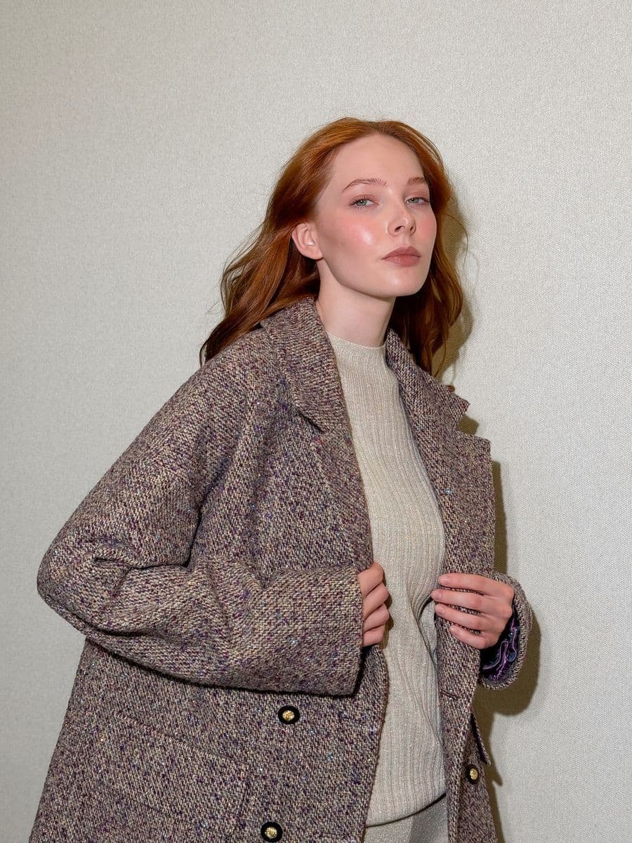 классическое полупальто