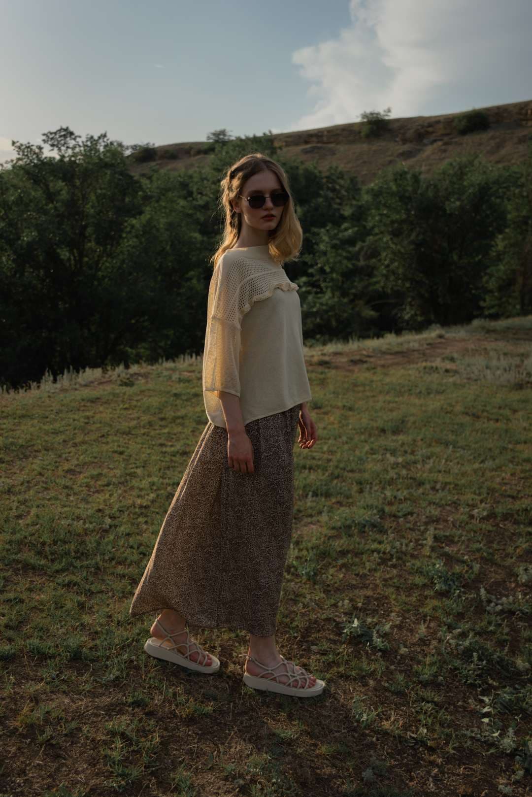 джемпер из натурального хлопка