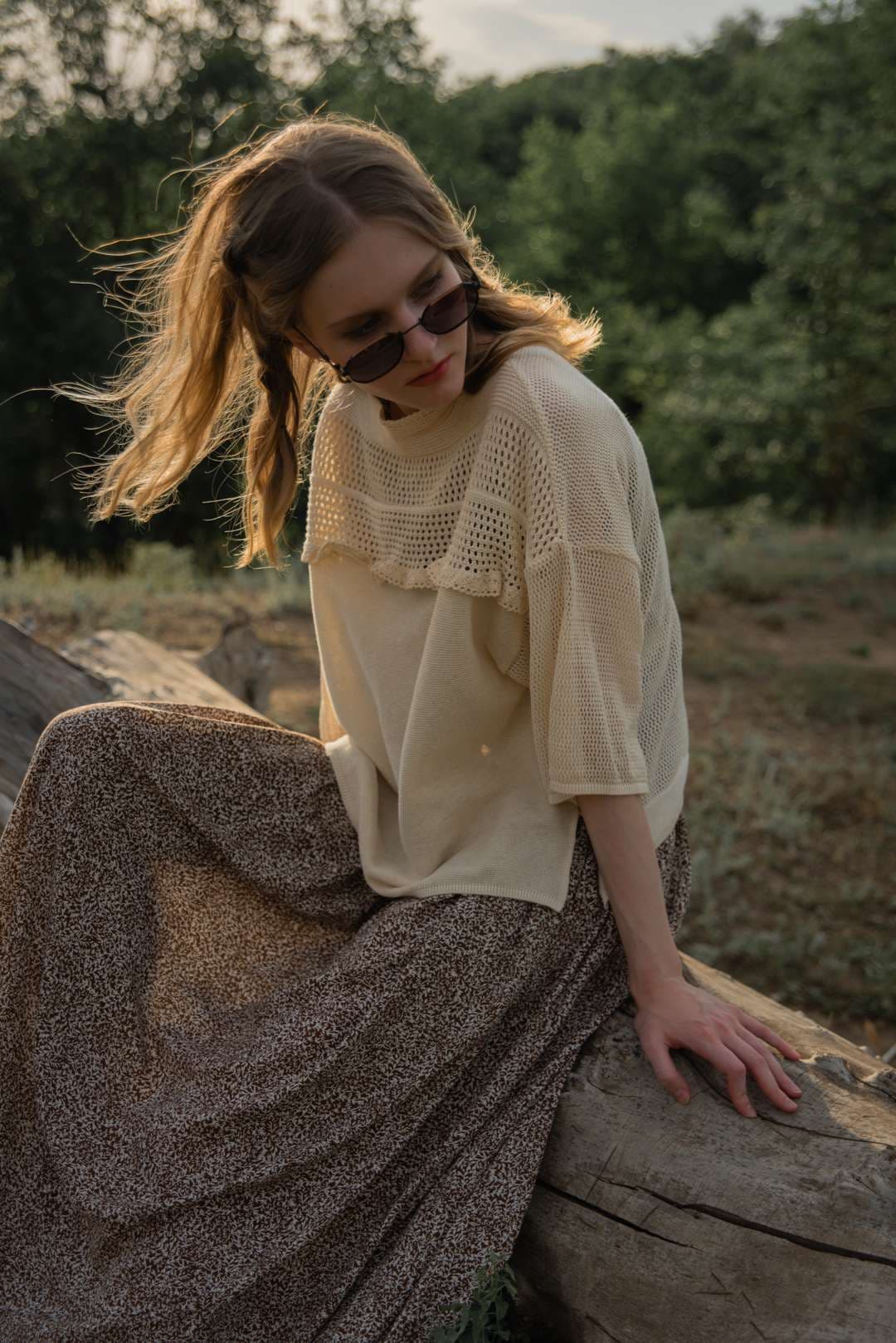 джемпер из натурального хлопка