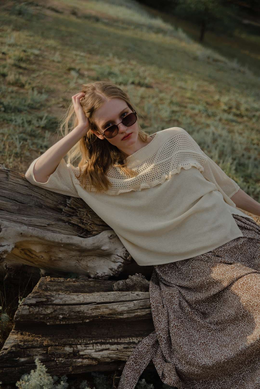 джемпер из натурального хлопка