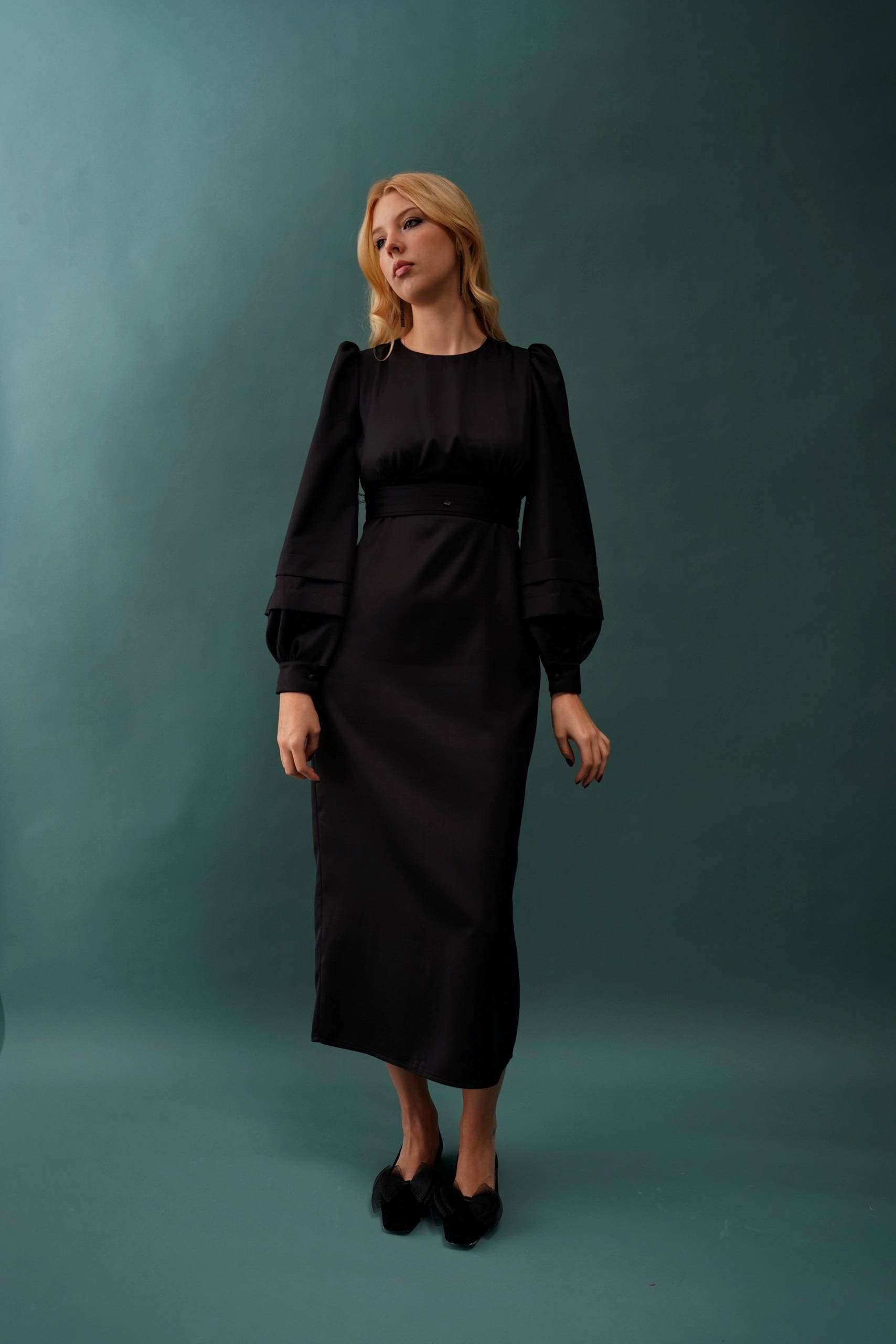 элегантное вечернее платье