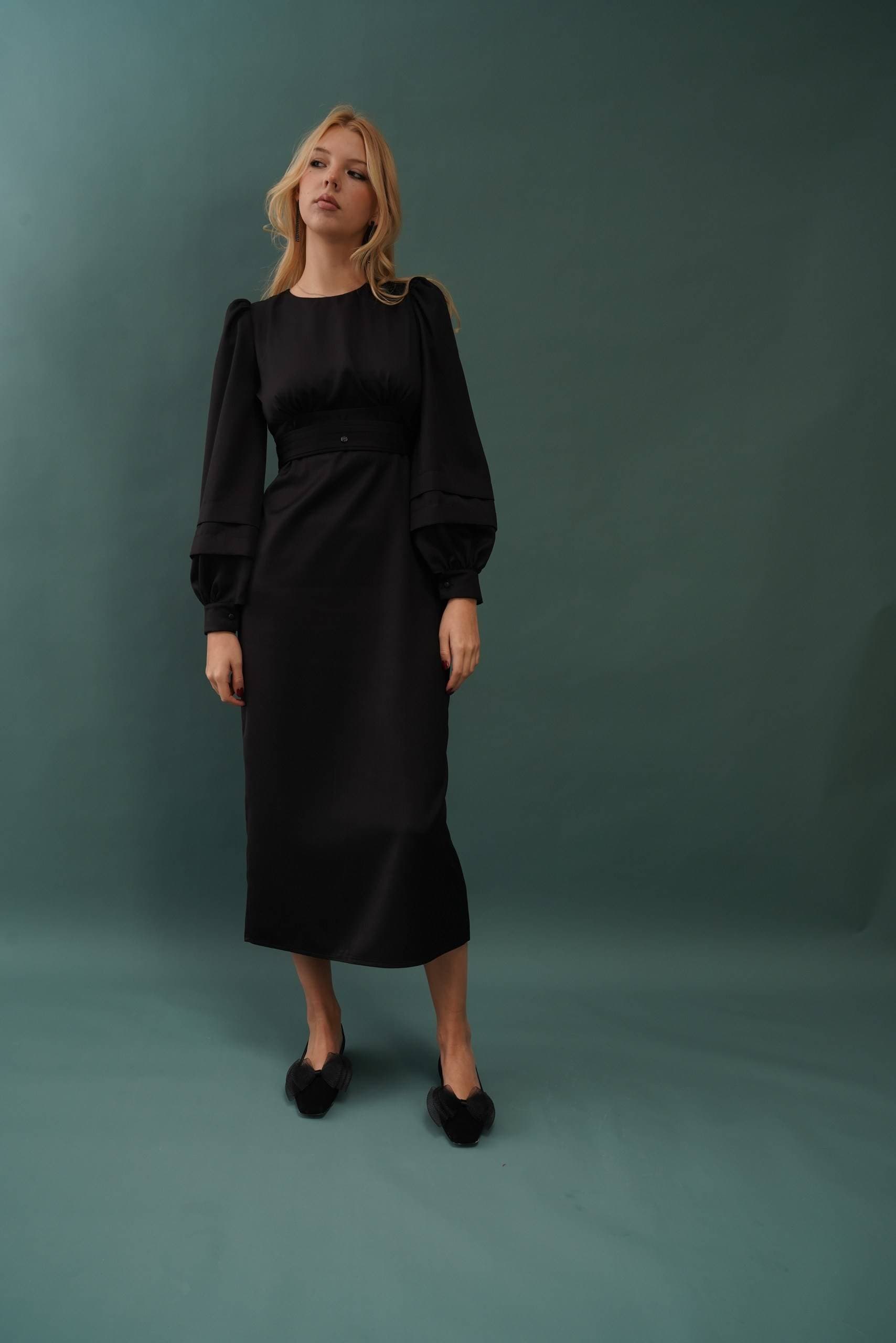 элегантное вечернее платье