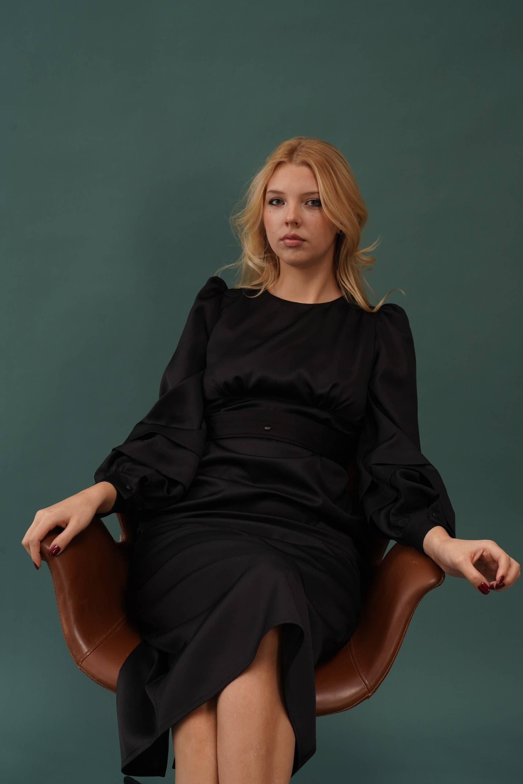 элегантное вечернее платье