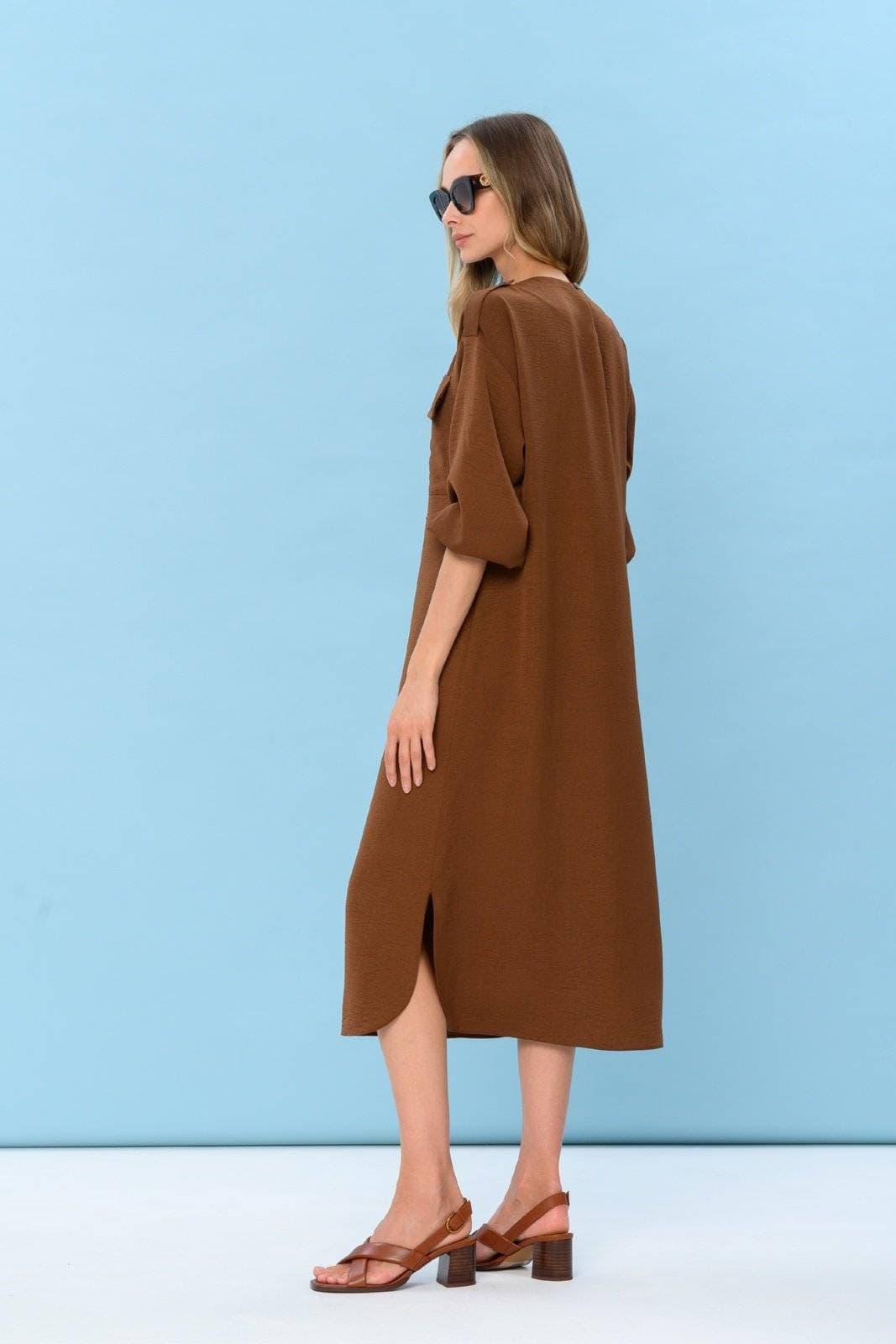 платье прямого силуэта