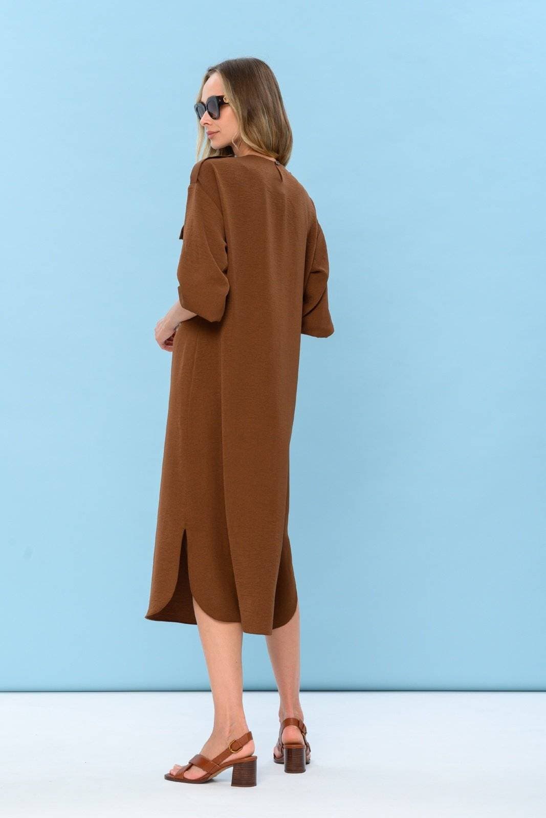 платье прямого силуэта