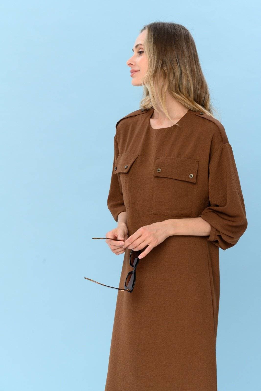 платье прямого силуэта