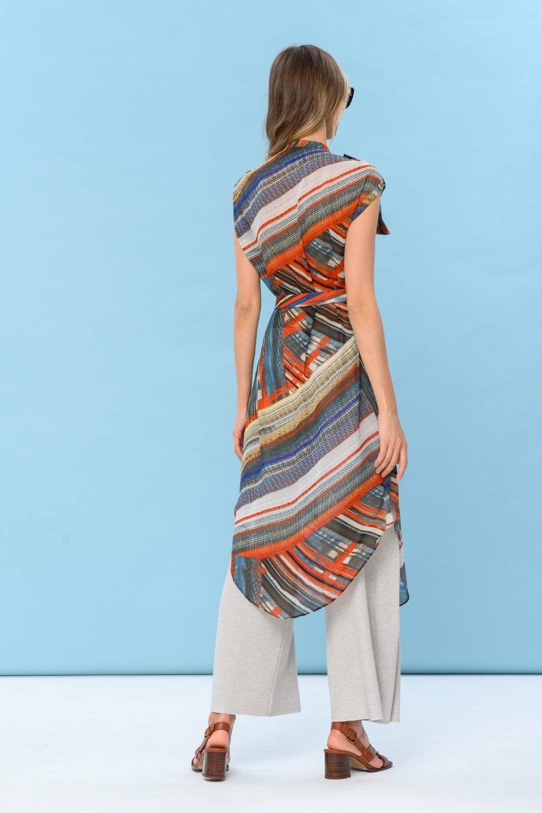 туника из нежного шифона