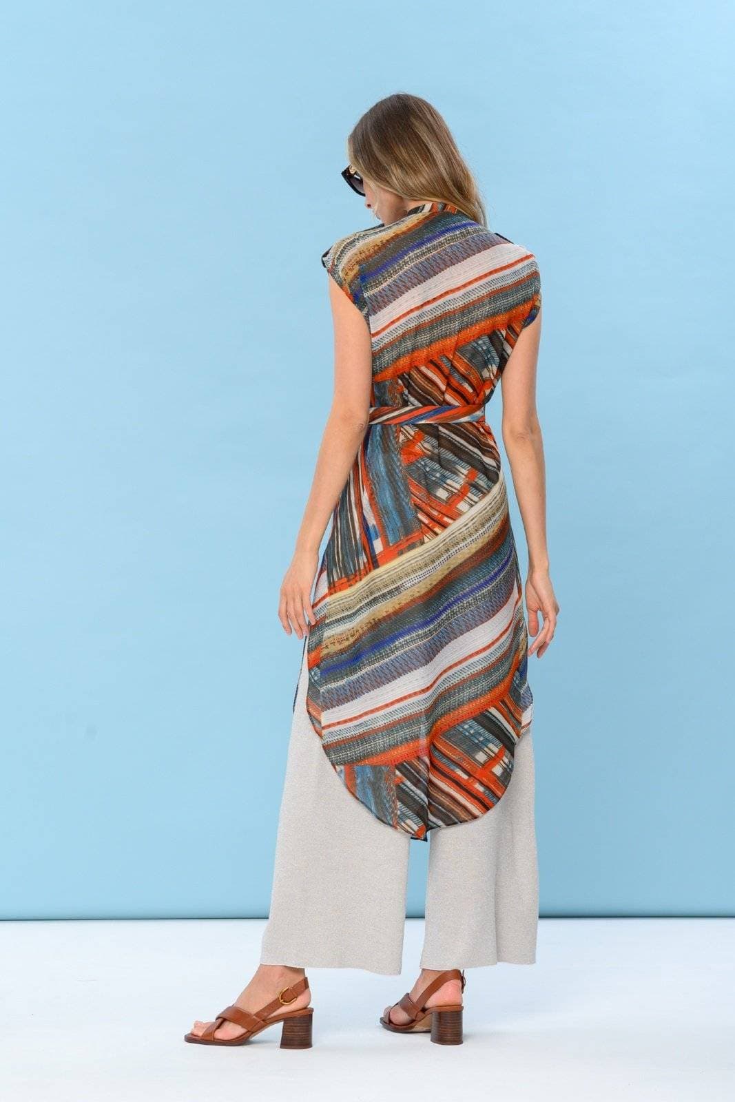 туника из нежного шифона