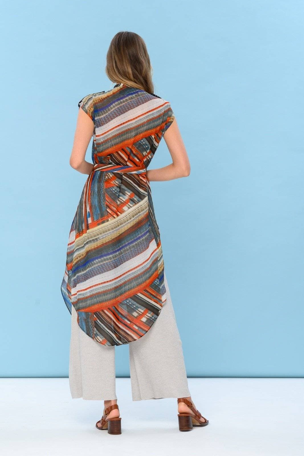 туника из нежного шифона