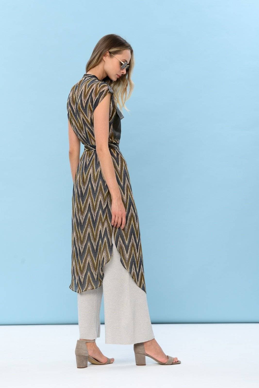 туника из нежного шифона